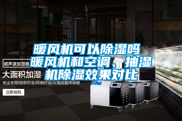 暖風(fēng)機(jī)可以除濕嗎 暖風(fēng)機(jī)和空調(diào)、抽濕機(jī)除濕效果對(duì)比