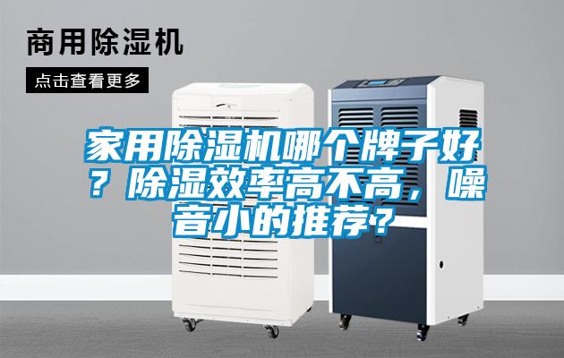 家用除濕機(jī)哪個(gè)牌子好？除濕效率高不高，噪音小的推薦？