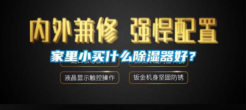 家里小買什么除濕器好？