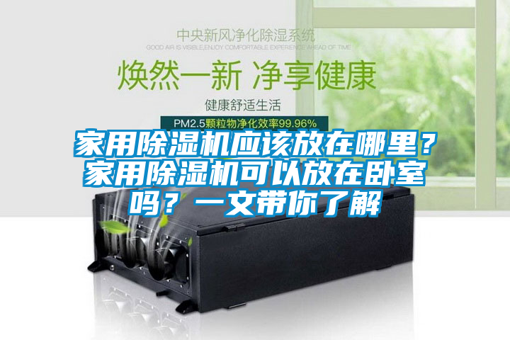家用除濕機應該放在哪里？家用除濕機可以放在臥室嗎？一文帶你了解