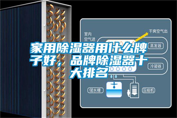 家用除濕器用什么牌子好，品牌除濕器十大排名