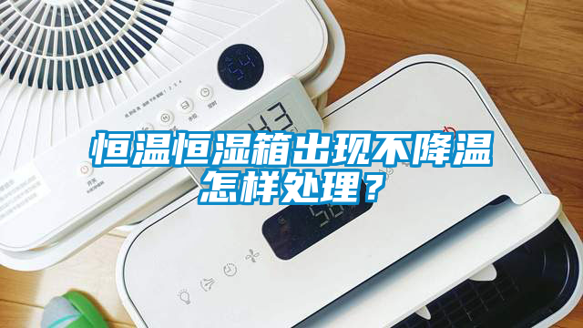 恒溫恒濕箱出現(xiàn)不降溫怎樣處理？