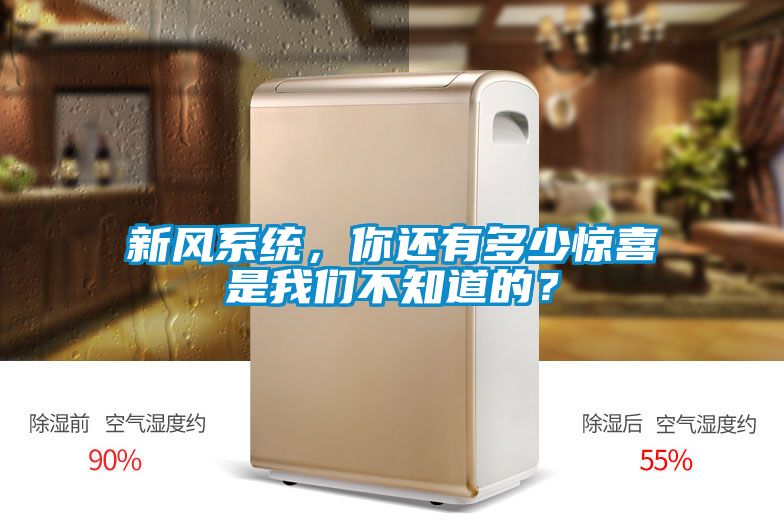 新風(fēng)系統(tǒng)，你還有多少驚喜是我們不知道的？