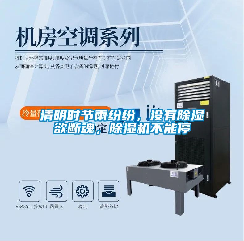 清明時(shí)節(jié)雨紛紛，沒有除濕欲斷魂，除濕機(jī)不能停