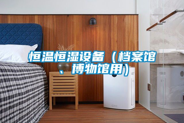 恒溫恒濕設(shè)備（檔案館、博物館用）