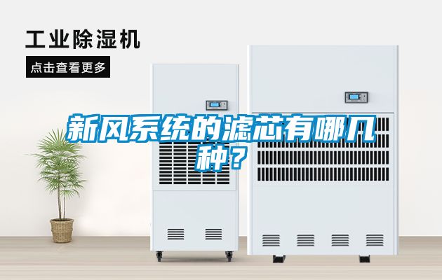 新風(fēng)系統(tǒng)的濾芯有哪幾種？