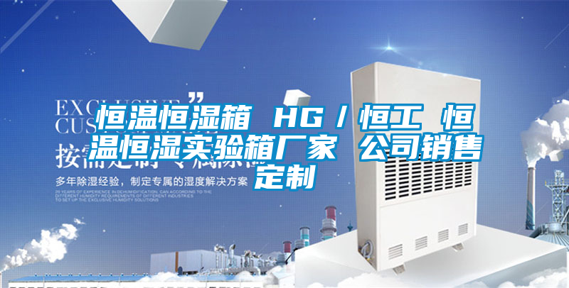 恒溫恒濕箱 HG／恒工 恒溫恒濕實(shí)驗(yàn)箱廠家 公司銷(xiāo)售定制