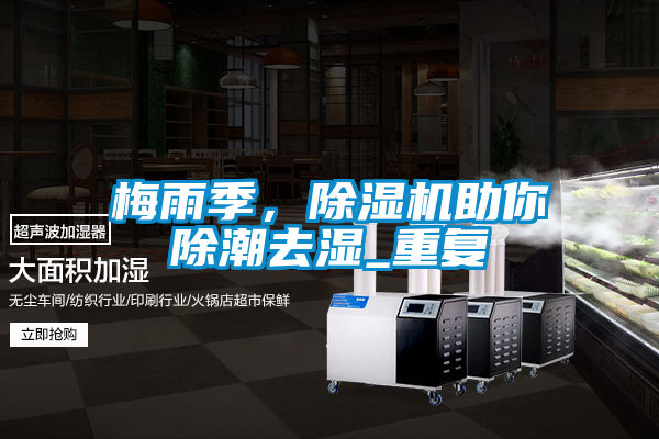 梅雨季，除濕機助你除潮去濕_重復(fù)