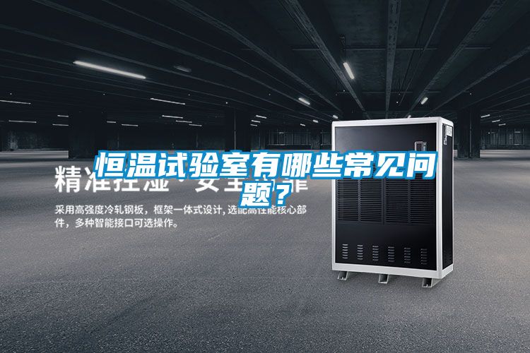 恒溫試驗(yàn)室有哪些常見問題？