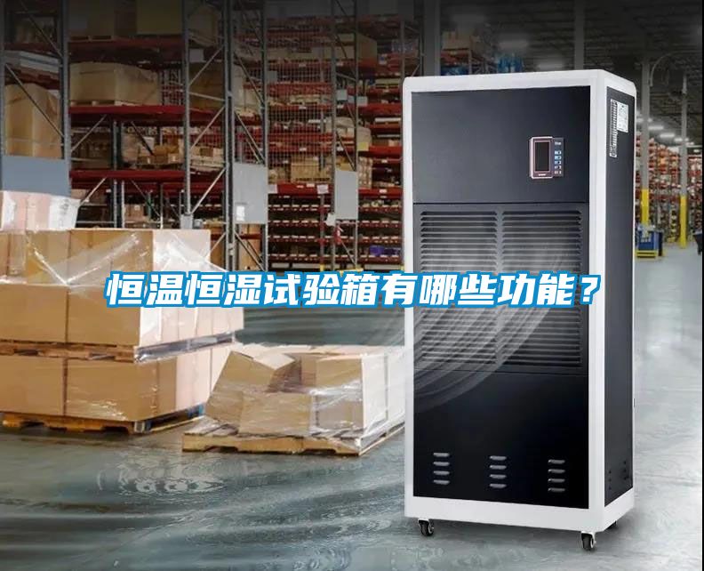 恒溫恒濕試驗(yàn)箱有哪些功能？
