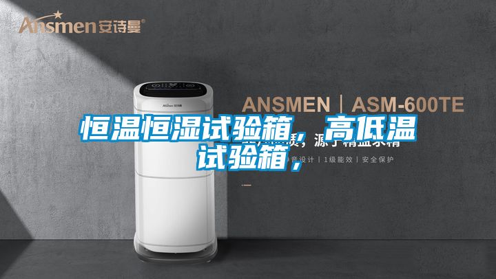 恒溫恒濕試驗箱，高低溫試驗箱，