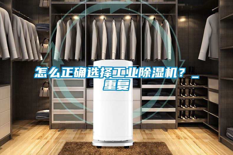 怎么正確選擇工業(yè)除濕機？_重復