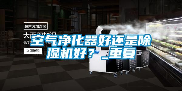 空氣凈化器好還是除濕機好？_重復