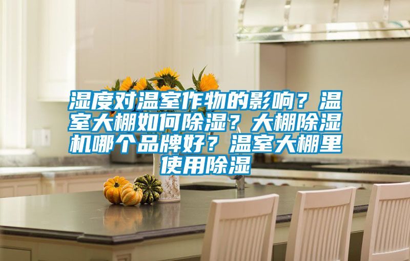 濕度對溫室作物的影響？溫室大棚如何除濕？大棚除濕機(jī)哪個品牌好？溫室大棚里使用除濕