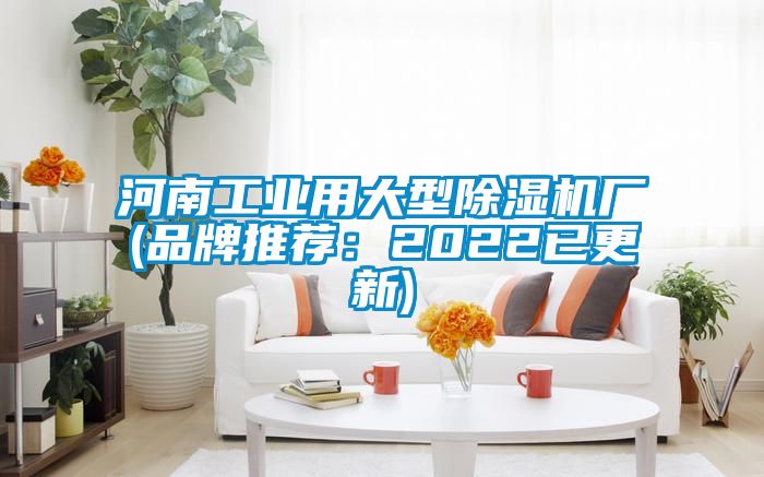 河南工業(yè)用大型除濕機(jī)廠(品牌推薦:2022已更新)