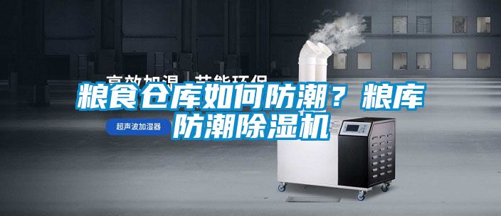 糧食倉庫如何防潮？糧庫防潮除濕機(jī)