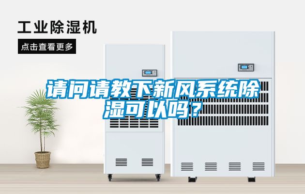 請問請教下新風系統(tǒng)除濕可以嗎？