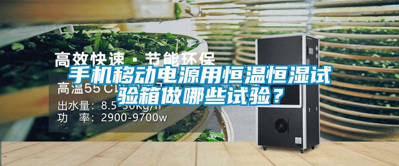 手機(jī)移動(dòng)電源用恒溫恒濕試驗(yàn)箱做哪些試驗(yàn)？