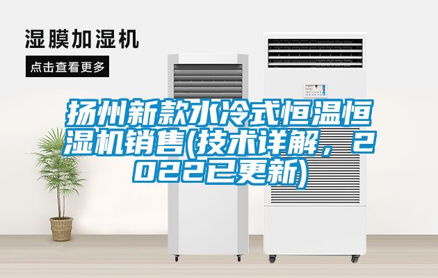 揚(yáng)州新款水冷式恒溫恒濕機(jī)銷售(技術(shù)詳解，2022已更新)