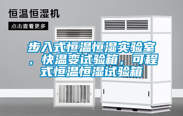 步入式恒溫恒濕實驗室，快溫變試驗箱，可程式恒溫恒濕試驗箱