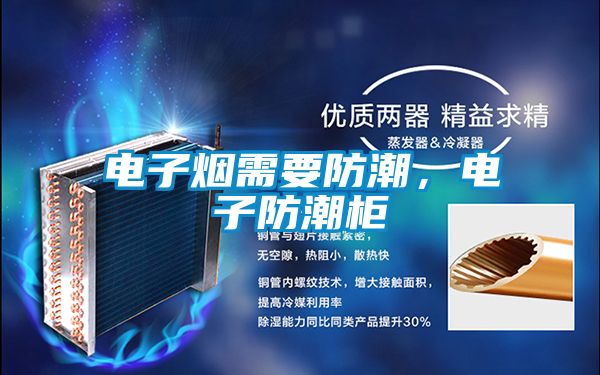 電子煙需要防潮，電子防潮柜
