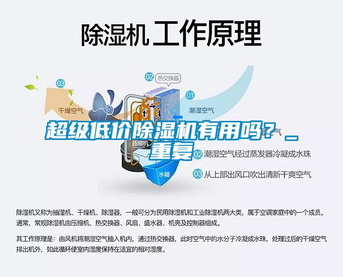 超級(jí)低價(jià)除濕機(jī)有用嗎？_重復(fù)