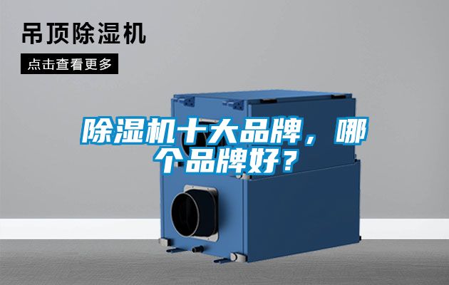 除濕機十大品牌，哪個品牌好？