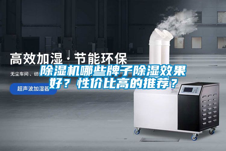 除濕機哪些牌子除濕效果好？性價比高的推薦？