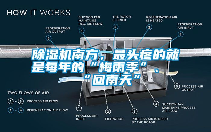 除濕機南方，最頭疼的就是每年的“梅雨季”、“回南天”