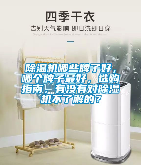除濕機哪些牌子好，哪個牌子最好，選購指南，有沒有對除濕機不了解的？