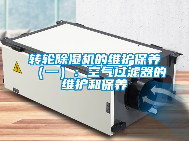 轉(zhuǎn)輪除濕機的維護(hù)保養(yǎng)（一）：空氣過濾器的維護(hù)和保養(yǎng)