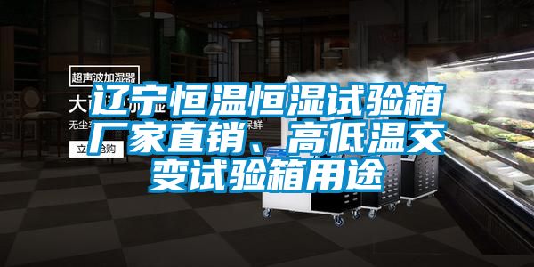 遼寧恒溫恒濕試驗(yàn)箱廠家直銷、高低溫交變?cè)囼?yàn)箱用途