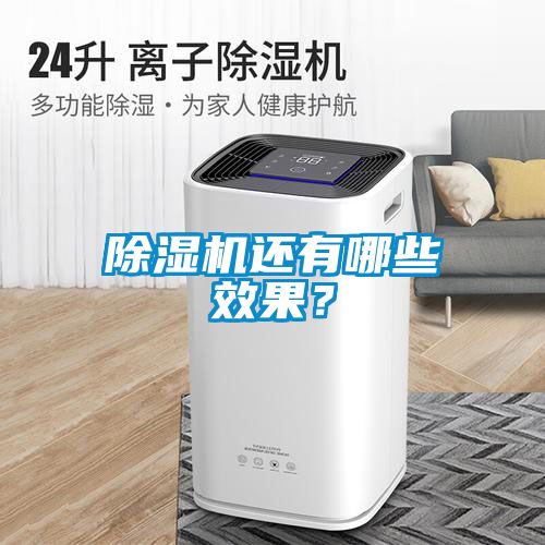 除濕機(jī)還有哪些效果？