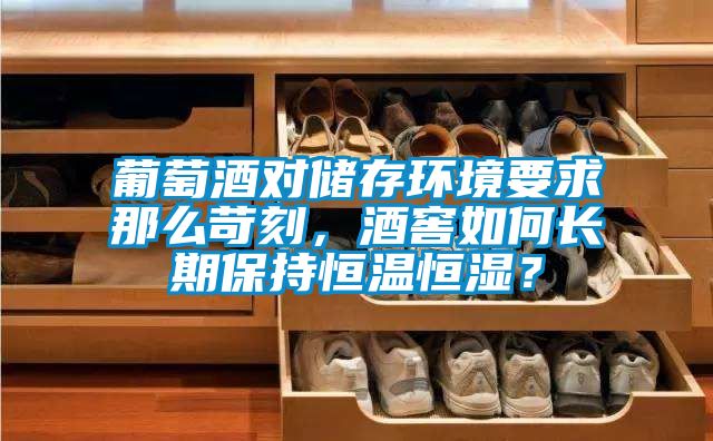 葡萄酒對儲存環(huán)境要求那么苛刻，酒窖如何長期保持恒溫恒濕？