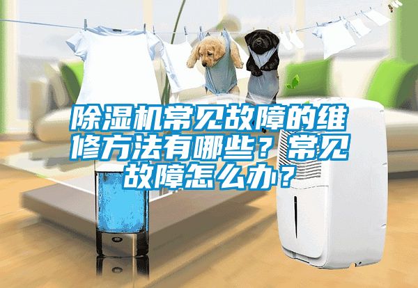 除濕機(jī)常見故障的維修方法有哪些？常見故障怎么辦？