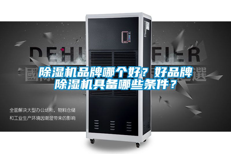 除濕機(jī)品牌哪個(gè)好？好品牌除濕機(jī)具備哪些條件？