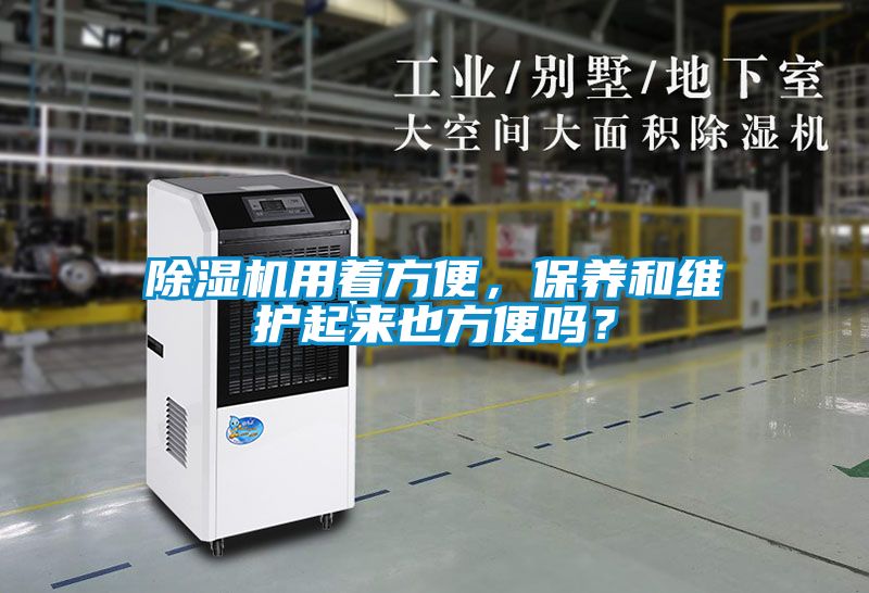 除濕機用著方便，保養(yǎng)和維護起來也方便嗎？