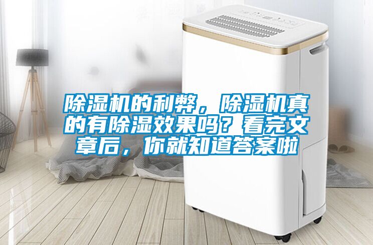 除濕機的利弊，除濕機真的有除濕效果嗎？看完文章后，你就知道答案啦