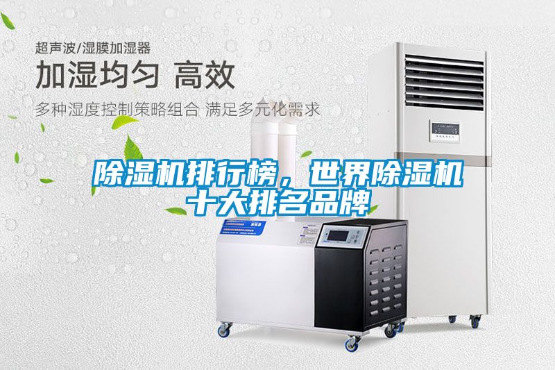 除濕機排行榜，世界除濕機十大排名品牌