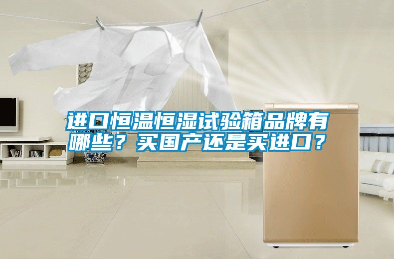 進口恒溫恒濕試驗箱品牌有哪些？買國產還是買進口？
