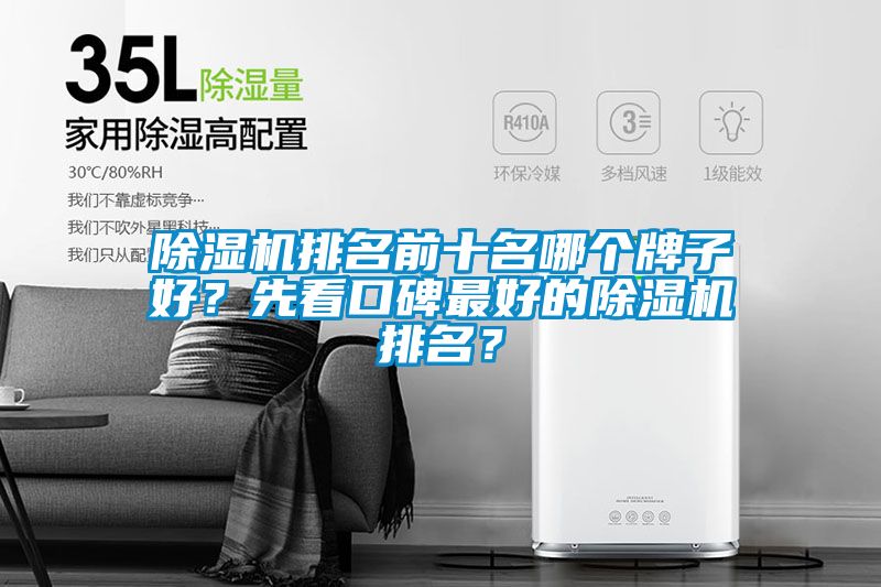 除濕機(jī)排名前十名哪個牌子好？先看口碑最好的除濕機(jī)排名？