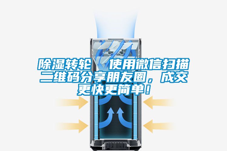除濕轉(zhuǎn)輪  使用微信掃描二維碼分享朋友圈，成交更快更簡單！